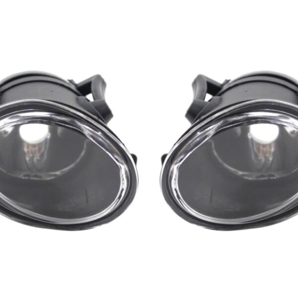 Комплект халогени тип M technik, M3, M5 за BMW серия 3 E46 1998-2005 седан, купе, комби, Серия 5 E39 1995-2003 седан,комби хром основа, ляв + десен