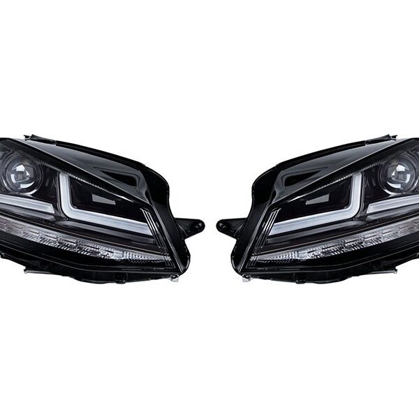 Комплект LED фарове Osram LEDriving Black Edition за VW Golf VII 2012-2016, ляв и десен