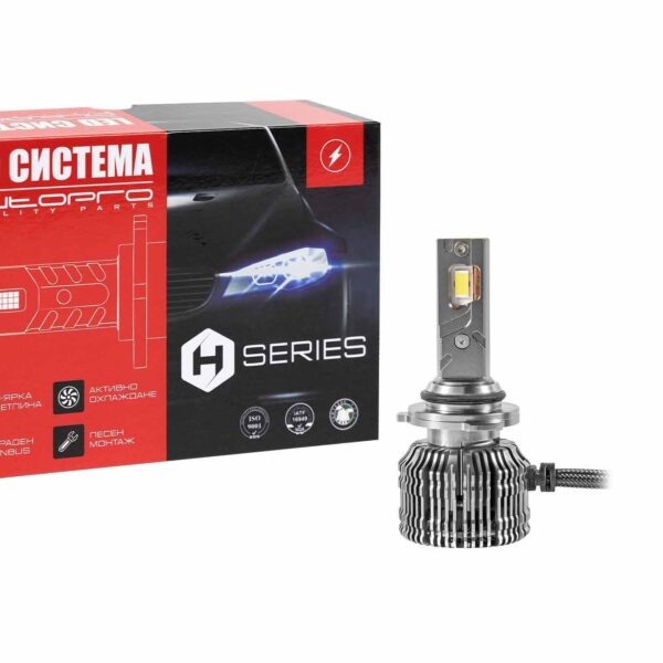 LED система AutoPro HB4 9006 серия H 12V, 65W, 12000LM, 6500K
