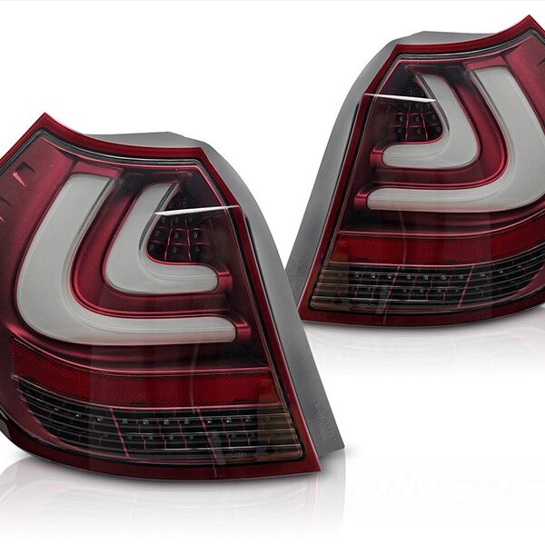 Комплект LED стопове за BMW серия 1 E87 2004-2007, с червена основа, ляв и десен