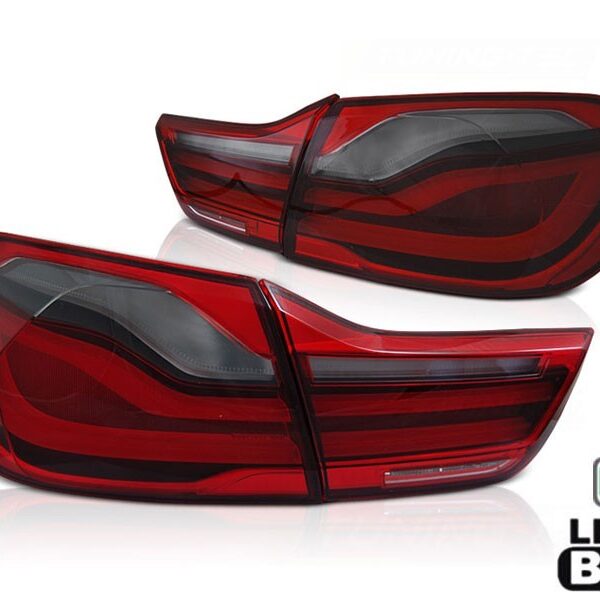 Комплект LED стопове за BMW серия 4 F32 купе, F33 кабрио, F36 Gran Coupe 2013-2016, опушени, ляв и десен