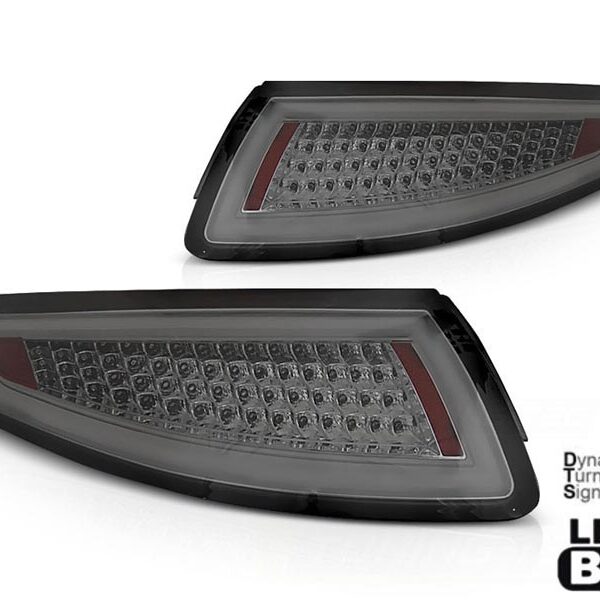 Комплект LED стопове за Porsche 911 997 2004-2009, опушена основа, ляв и десен