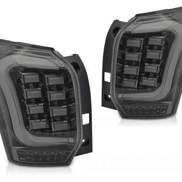 Комплект LED стопове за Subaru Forester 2013-2018, с опушена основа, ляв и десен