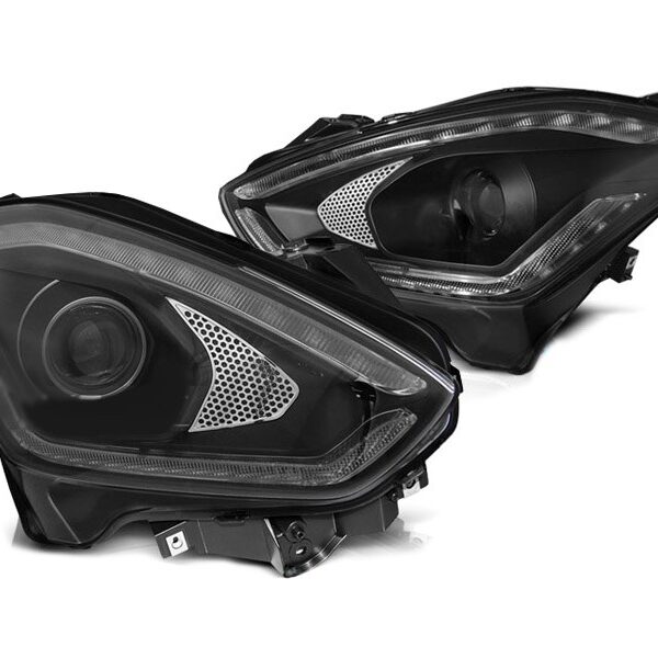 Комплект тунинг фарове за Suzuki Swift след 2017 година с черна основа, ляв и десен