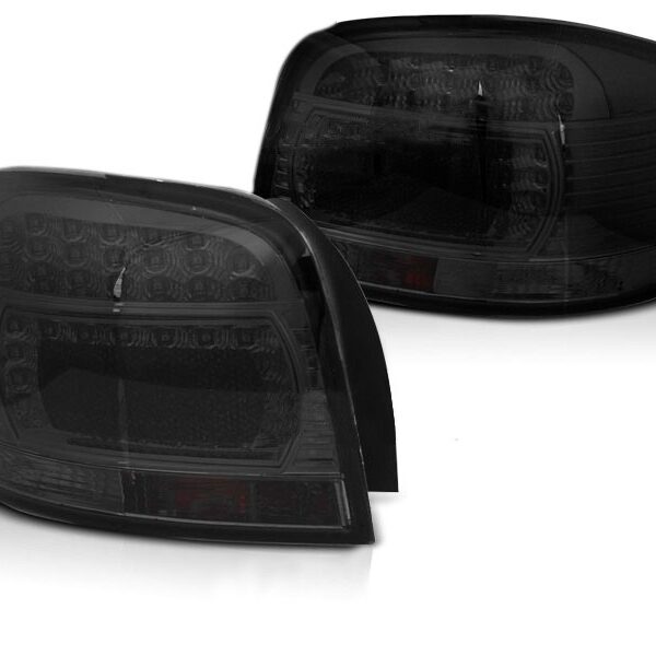 КОМПЛЕКТ ТУНИНГ LED СТОПОВЕ ЗА AUDI A3 05.2003-2008 ГОДИНА ЛЯВ И ДЕСЕН
