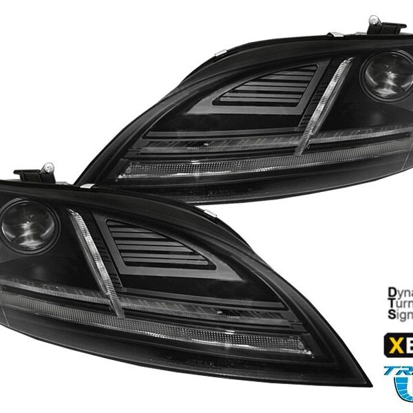 Комплект ксенонови фарове за Audi TT 8J 2010-2014 с AFS, хром основа, ляв и десен