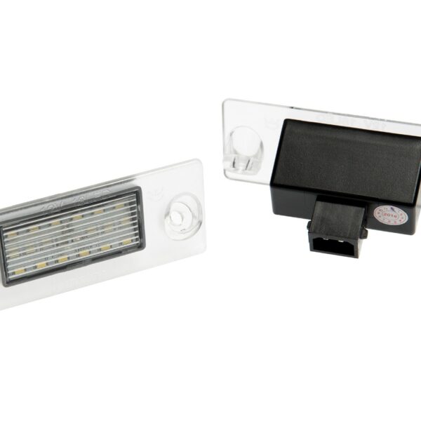 Комплект LED плафони за регистрационен номер на Audi A3/S3 1996-2001, A4/S4 комби 1995-11.2000, ляв и десен