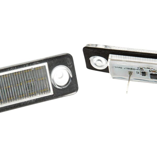 Комплект LED плафони за регистрационен номер на Audi A6 комби 1998-2005, RS6 plus 2003-2005, ляв и десен