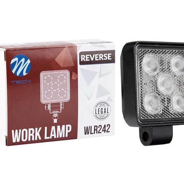 LED бар M-tech Work Light с 5 диода 10-32V DC, 7,5W, 5700K, 950lm, 73x97/73x31mm, 1 брой