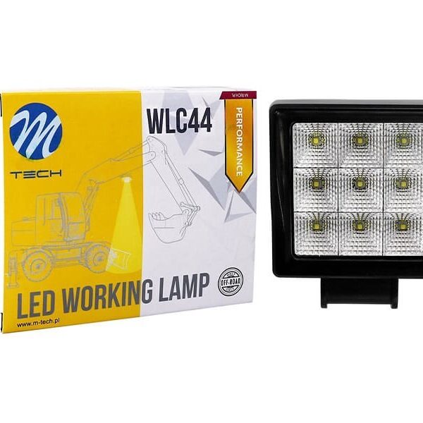 LED бар M-tech Performance Series Work Light тип кубче с 9 диода CREE 10-32V, 45W, 6000K, 2500lm, 110x60x142mm, 1 брой
