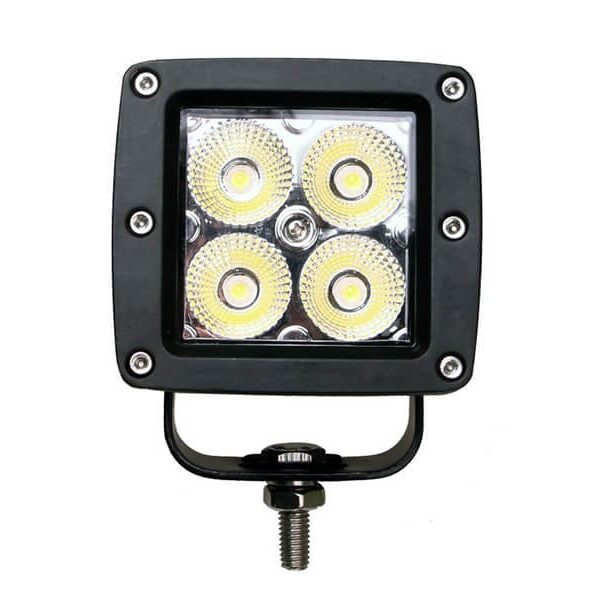 LED бар M-tech Black Series Work Light тип кубче с 4 диода 10-32V DC, 20W, 6000K, 1400lm, 86x83x83mm, 1 брой