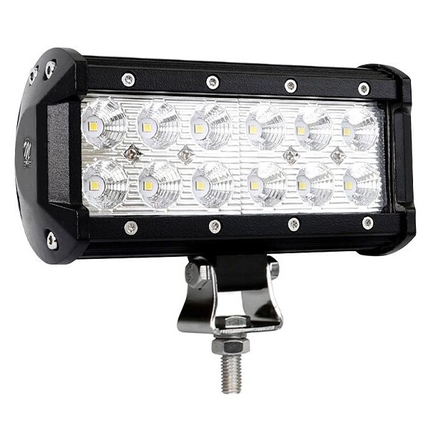 "LED бар M-tech Lightbar 6"" с 12 диода 10-32V DC, 36W, 6000K, 2400lm, 161x63x107mm, 1 брой"