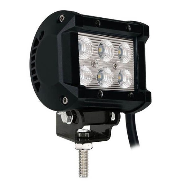 "LED бар M-tech Lightbar 4"" с 6 диода 10-32V DC, 18W, 6000K, 1200lm, 95,7x63x107,83mm, 1 брой"