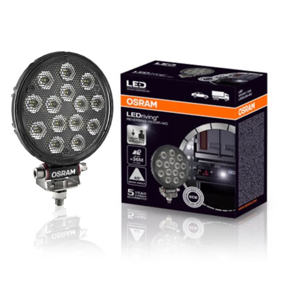 Кръгъл LED бар Osram Reversing VX120R-WD за задна светлина, 2700K, 1100LM,  15W, 12/24V, IP69K, E-mark E9