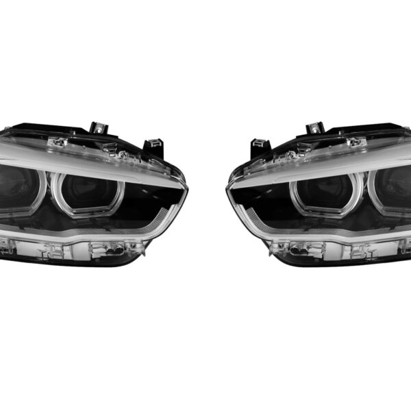 LED фарове съвместими с BMW серия 1 F20 2016-2019 за модела оборудван с халогенни фарове