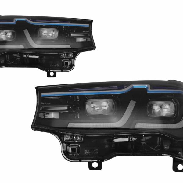 Комплект LED фарове за BMW X3 F25 2011-2013 за модела оборудван с ксенонови фарове и M tech предна броня