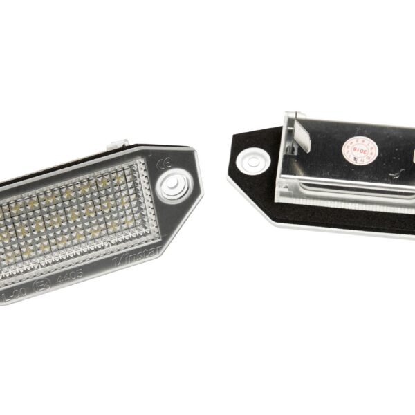 Комплект LED плафони за регистрационен номер на Ford Mondeo 2000-2007 4/5 врати, ляв и десен