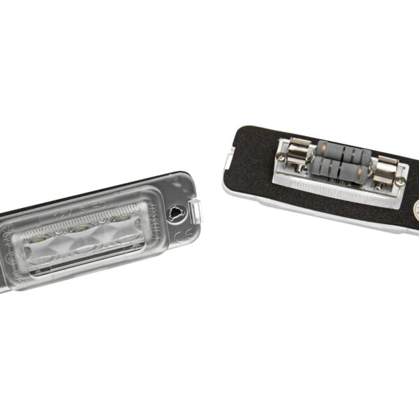 Комплакет LED плафони за регистрационния номер за Mercedes ML W164, GL X164, R класа W251 2006-2011 бензин, ляв и десен