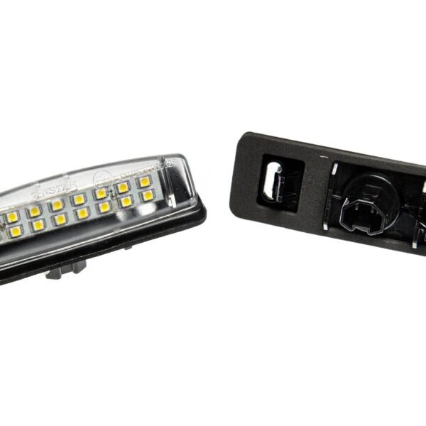 Комплект LED плафони за регистрационен номер на Mitsubishi, Lexus, Toyota, ляв и десен