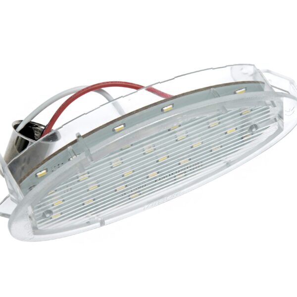 Комплект LED плафони за регистрационен номер на Opel Astra, Agila, Corsa, Vectra, Tigra, Zafira, ляв и десен