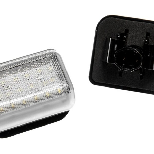 Комплект LED плафони за регистрационен номер на Mazda CX-5 2013-2014, CX-7 2007-2012, Mazda 6 2003-2008, ляв и десен