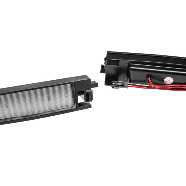 Комплект LED плафони за регистрационен номер на Toyota Auris след 2012 година, RAV4 2005-2012, ляв и десен