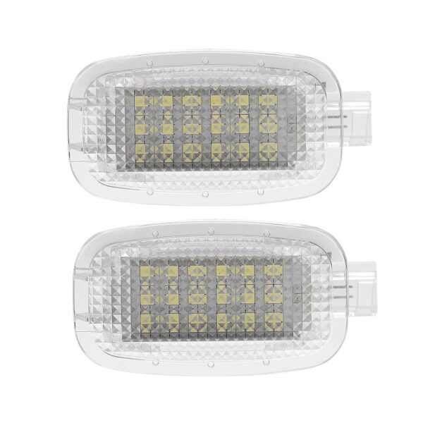 Комплект LED плафон за осветление под вратите на Mercedes W164,W169,W204,W212,W221,W245,W463,X164,C197,X204,C216,R230,W251,W639, ляв и десен