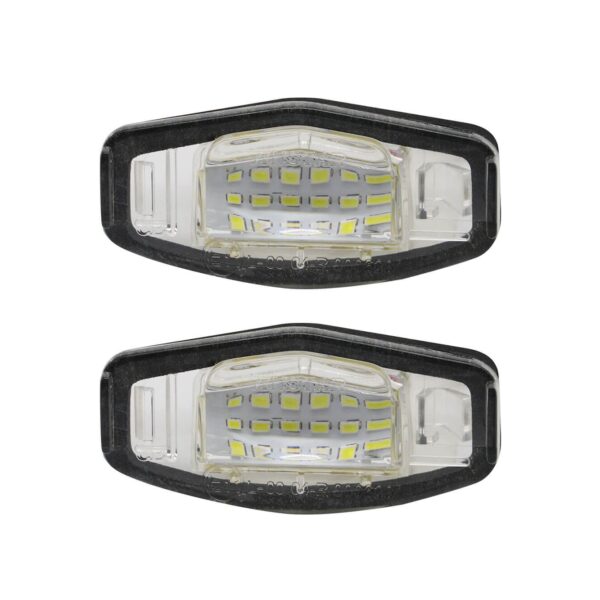 Комплект LED плафони за регистрационен номер на Honda Civic,Accord,Legend,City,Pilot, ляв и десен