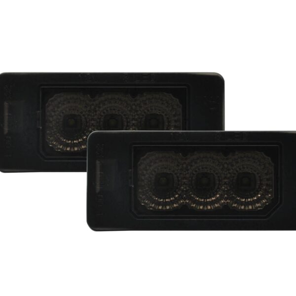 Комлект LED опушени плафони Power за регистрационен номер на Audi A1 2011-2018, A4 седан, комби 2008-2016, A4 Allroad 2010-2016, A5 Coupe, Sportback, S5 Coupe, RS5 Coupe 2010-2016, A6 C7 2011-2018, A7 5D Sportback 2010-2017, Q5 2008-2017, TT Roadster