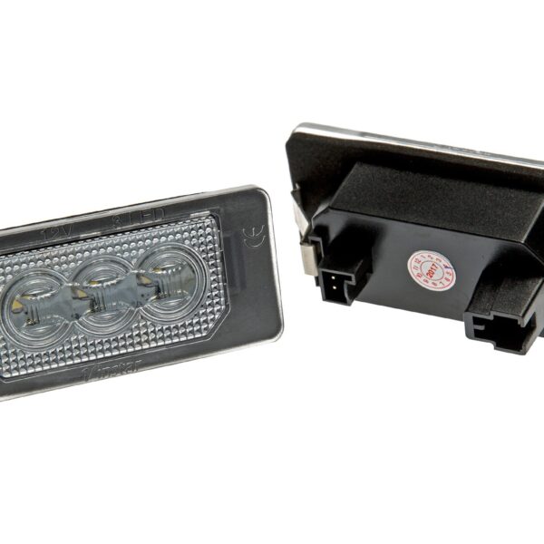 Комплект LED плафони High power за регистрационен номер за BMW E82,E90,E91,E92,E93,F30,F31,F34,E39,E60,E61,F10,F11,E84,F25,E70,F15,E71, ляв и десен