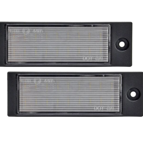 Комлект LED плафони за регистрационен номер на Hyundai ix35, Tucson 2015-2018, Kia Forte седан след 2019 година