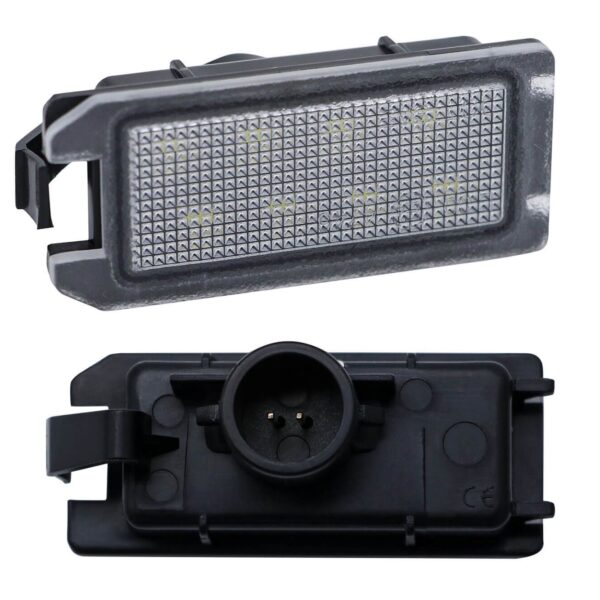 Комплект LED плафони за регистрационен номер на Jeep Grand Cherokee 2014-2020, Compass, Patriot 2014-2017, Maserati Levante 2017-2020