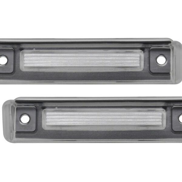Комплект LED плафони за регистрационен номер на Mercedes SL R129 1989-2001,E класа W124 комби 1985-1996, ляв и десен