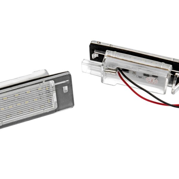 Комплект LED плафони за регистрационен номер на Opel Vectra C комби 2002-2008, ляв и десен