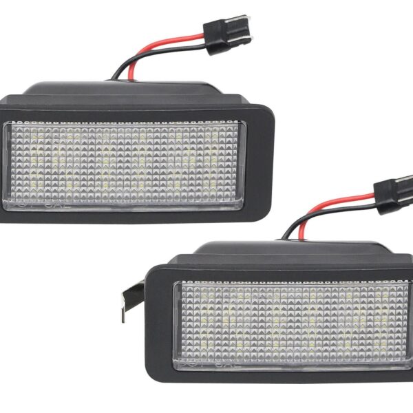 Комлект LED плафони за регистрационен номер на Seat Ibiza 6J, 6P 2008-2016 с 5 врати