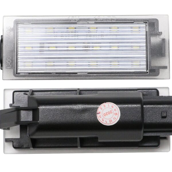 Комлект LED плафони за регистрационен номер на Smart Fortwo 453 купе, кабрио след 2014 година