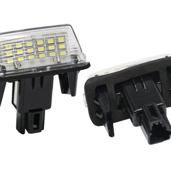 Комлект LED плафони за регистрационен номер на Toyota Camry 2012-2017, Highlander 2014-2018, Prius C 2012-2018, Avalon 2013-2018, Yaris 2012-2018