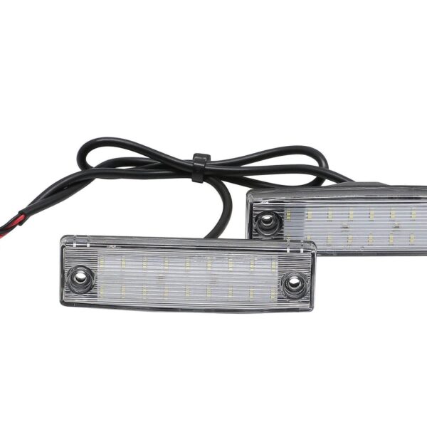 Комлект LED плафони за регистрационен номер на Toyota Land Cruiser Prado TRJ150, GRJ15 след 2009 година