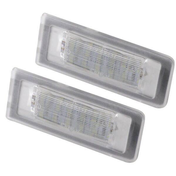 Комплект LED плафони за регистрационен номер на Audi TT 1996-2006, TT Roadster 1996-2006, Lamborghini Gallardo 2003-2016, ляв и десен