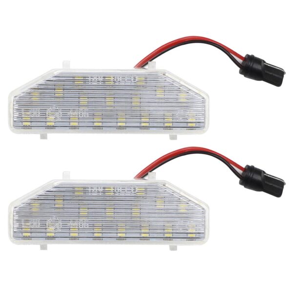 Комплект LED плафони за регистрационен номер на Mazda 6 2007-2011, ляв и десен