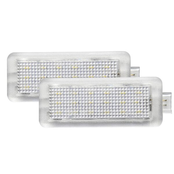 Комплект LED плафон за осветление под вратите на Mercedes CLA C117 2013-2016, CLS W218 2010-2016, ляв и десен