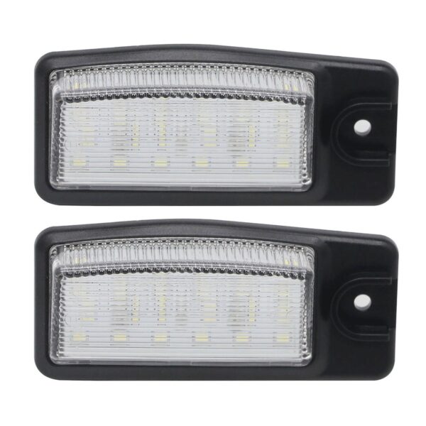 Комплект LED плафони за регистрационен номер на Nissan X-trail T32 след 2014 година, Infiniti FX35/FX50 2009-2013, Q45 2002-2006, ляв и десен