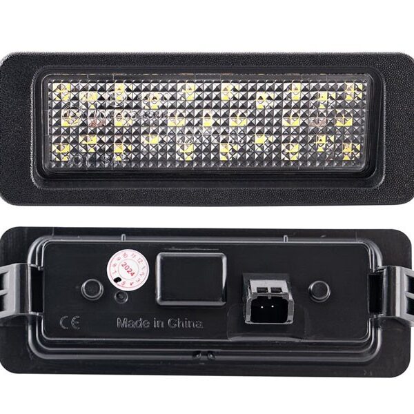 Комплект LED плафони за регистрационен номер на Volvo V40 2013-2016, ляв и десен