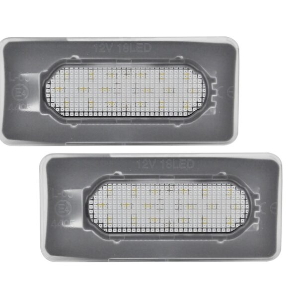 Комплект LED плафони за регистрационен номер на Toyota Corolla 2014-2017, ляв и десен