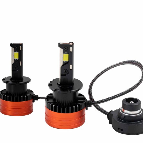 LED система Canbus за фарове D2S студено бяла светлина, 85V, 110W, 6000K, 20000LM, PK32d-2