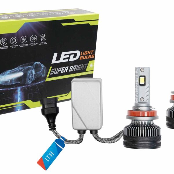 LED система H8, H9, H11 X12 CSP7545 12V, 180W, 22000LM, 6500K