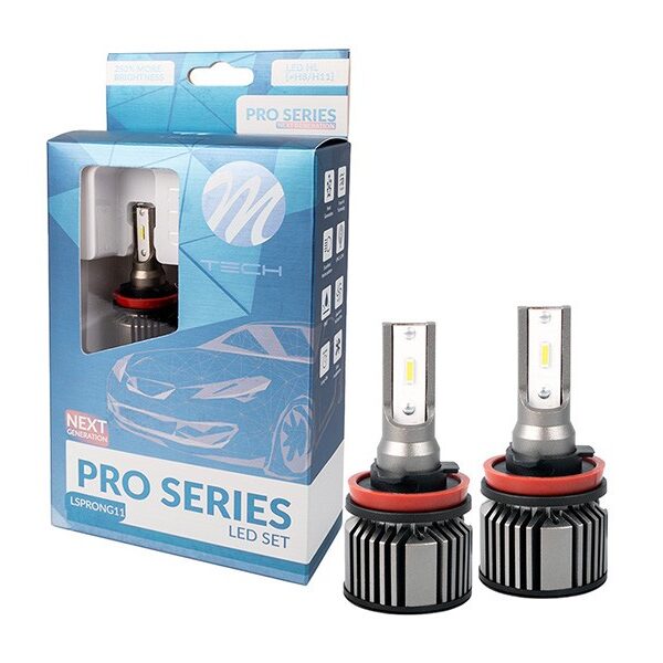LED система M-tech Pro Gen 2 за фарове H8, H11 студено бяла светлина, 9-16V, 40W, 6500K, 6000LM, PGJ19-2