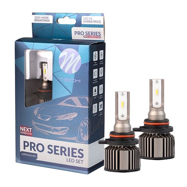 LED система M-tech Pro за фарове HIR2 Canbus студено бяла светлина, 9-16V, 40W, 6500K, 5200LM, PX22d