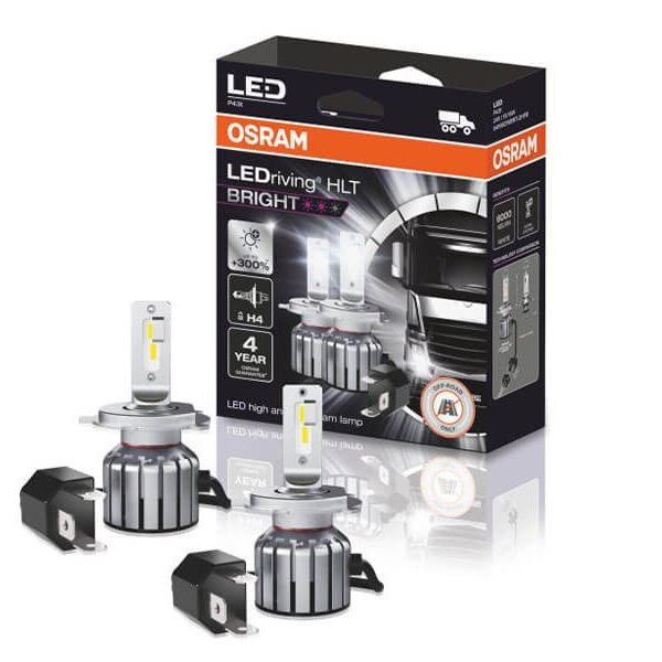 LED система Osram HLT Bright H4 24V, 15/15W, 1200/1500lm, 6000K