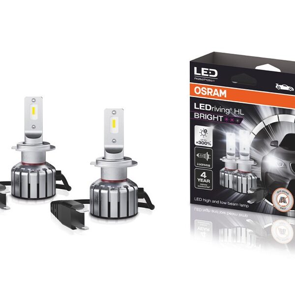 LED система Osram Bright H7/H18 12V, 19W, 6000K